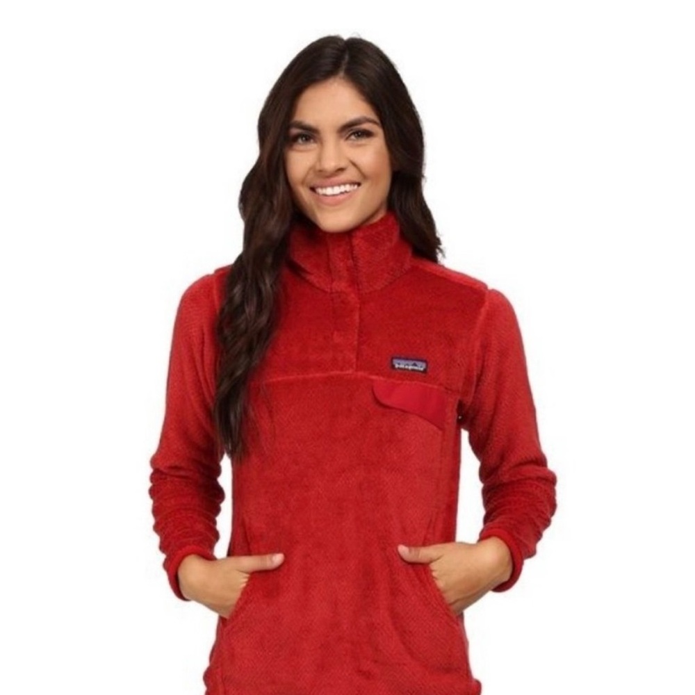 Patagonia fleece retro pile pull over 🩷